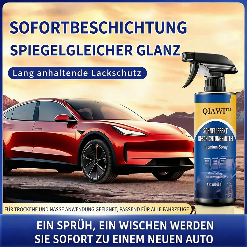 đ„Letzte 3 Stunden: 60% Rabatt auf QIAWIâą Auto-Nano-Schnellversiegelung & Reparatur-Spray (Neue Verpackung, verbesserte Leistung! - Image 7