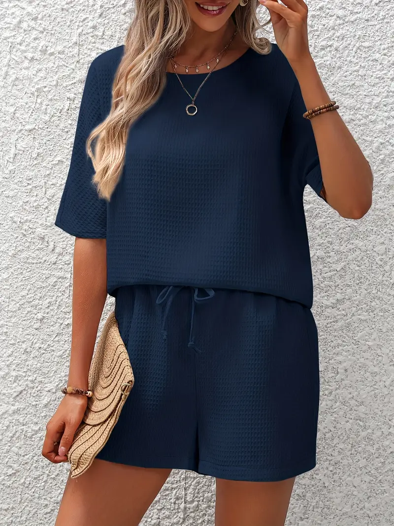 Solid Waffle Two-piece Set - Image 14