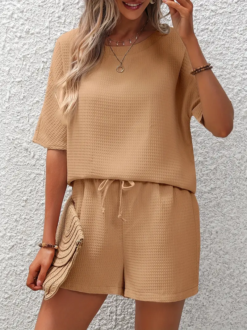 Solid Waffle Two-piece Set - Image 15