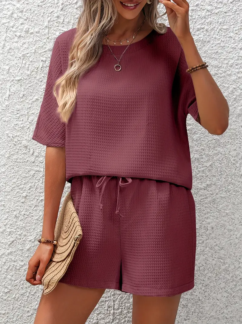 Solid Waffle Two-piece Set - Image 16