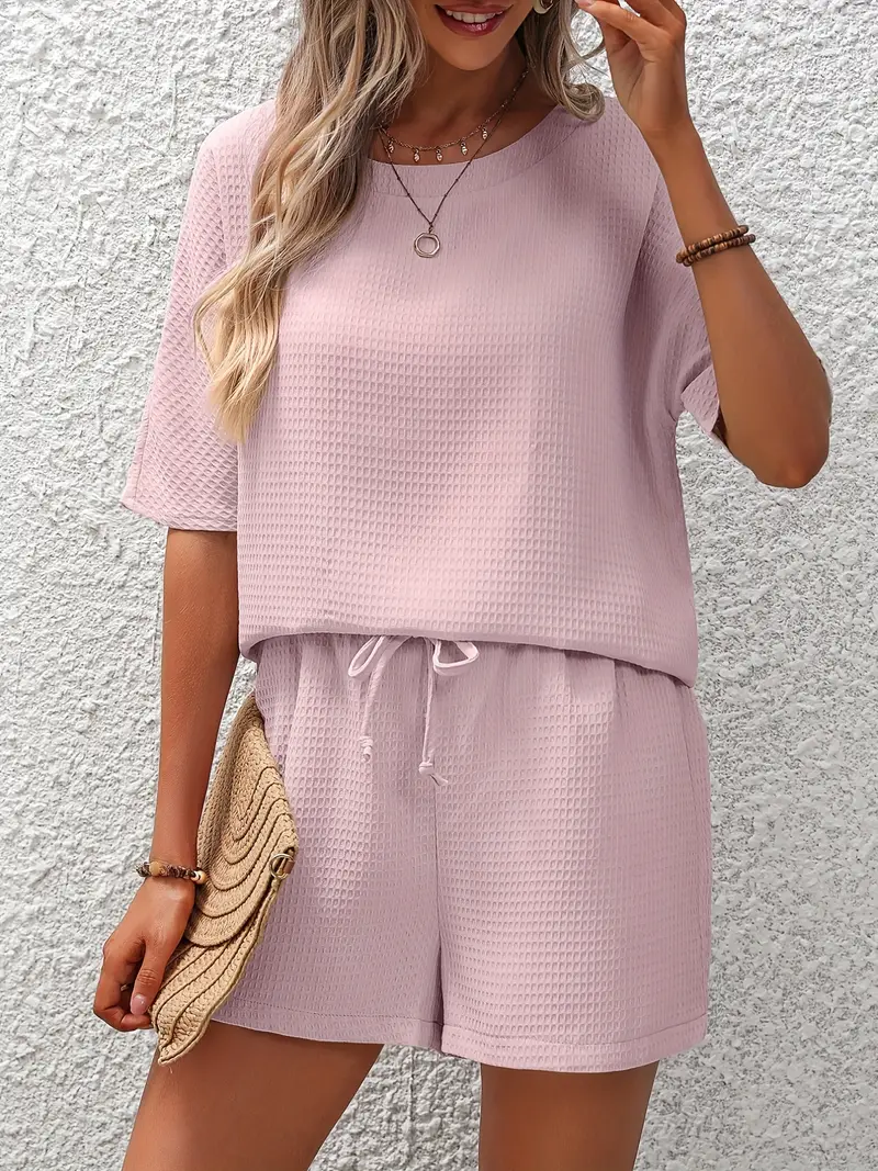 Solid Waffle Two-piece Set - Image 9